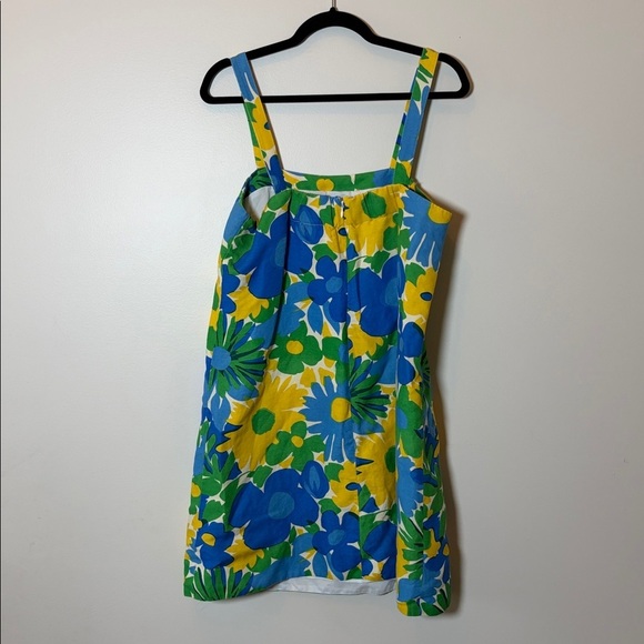 J. Crew Morning Floral Linen shift dress| SZ 10 - Picture 4 of 4